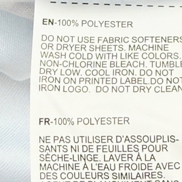 PGA Tour Men's Blue Polo Shirt Size Large Moisture Wicking Stretch UPF 50 NWT - Picture 7 of 9